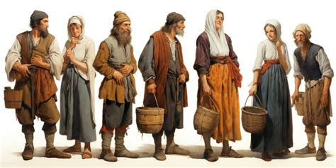 12th century peasant clothing.